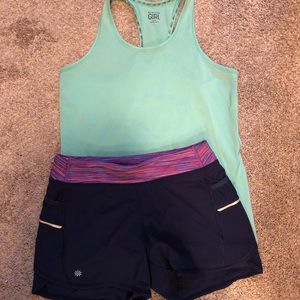 Athleta Girl Sport short and tank